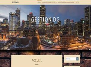 Site Internet | Gestion DG